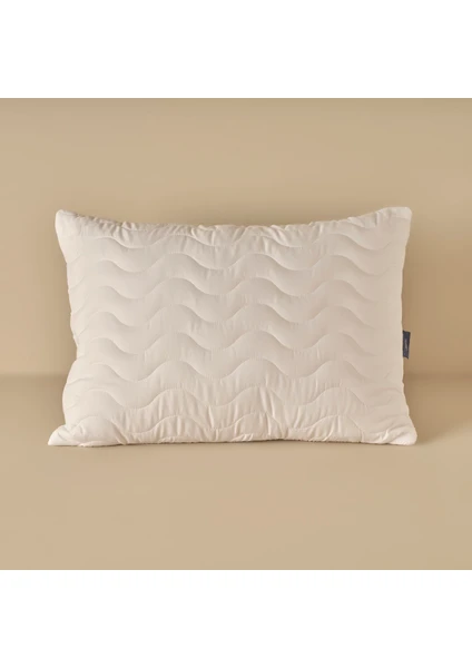 Bella Maison Microfiber Kapitoneli Yastık Alezi Beyaz (50X70 Cm)