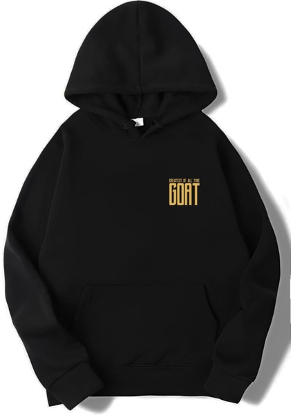 Unisex Oversize Messi And Ronaldo Goat Hoodie fiyatları