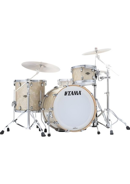 WBR32RZS-VMP Starclassic Walnut/Birch Vintage Marine Pearl 3 Parça (22B/12T/16F) Akustik Davul Seti