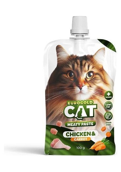 Kedi Et Ezme Ödülü Tavuk-Havuç 100 gr