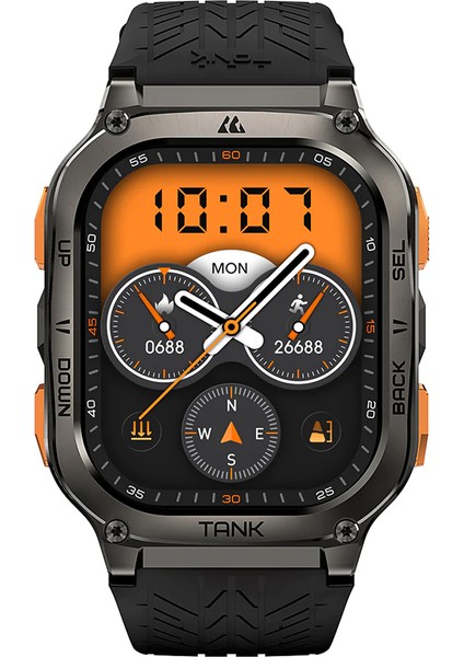 Tank M3 Ultra Gps Watch Akıllı Saat (Kvk Teknik Servis Garantili)