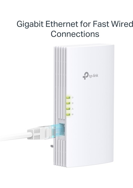 Tp-Link TL-WPA7817 Kıt, AV1000&AX1500 Mbps, 1× Gigabit Portlu, Powerline Adaptör Kiti