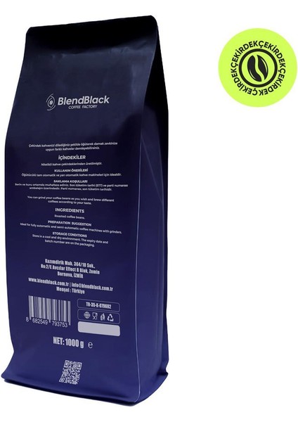 Barista Espresso Çekirdek 1000gr