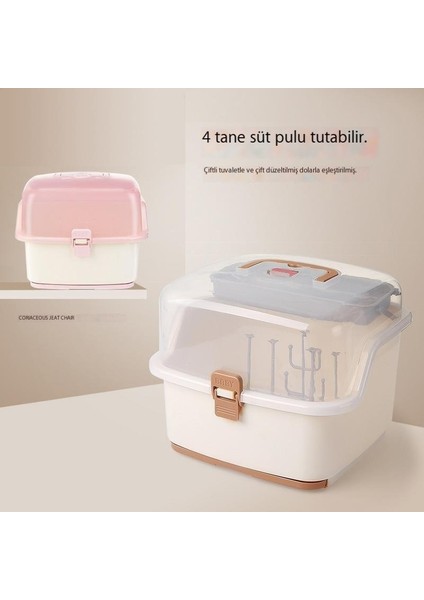 Taşınabilir Biberon Saklama Kutusu Plastik Bebek Sofra Takımı Süt Tozu Kutusu (Yurt Dışından) fiyatları