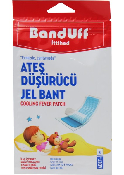 Ateş Düşürü Cü Jel Bant 3 Lü