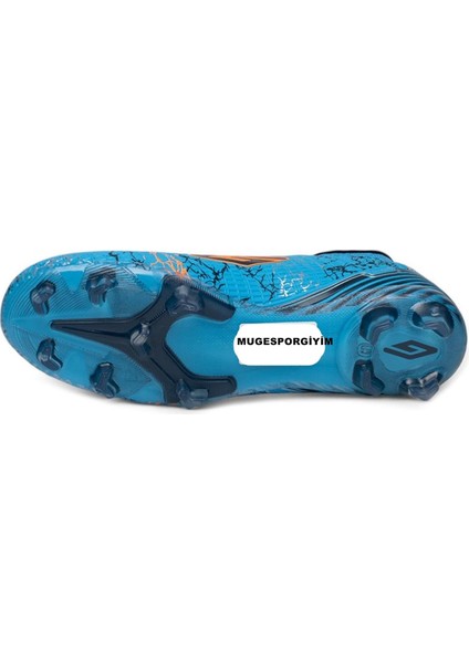 Erkek F50 Krampon Turkuaz Laci