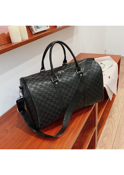 Kısa Mesafeli Iş Gezisi Hafif Depolama Seyahat Çantası Moda Pu Su Geçirmez Katlanır Seyahat Çantası Büyük Kapasiteli (Yurt Dışından) fırsatları