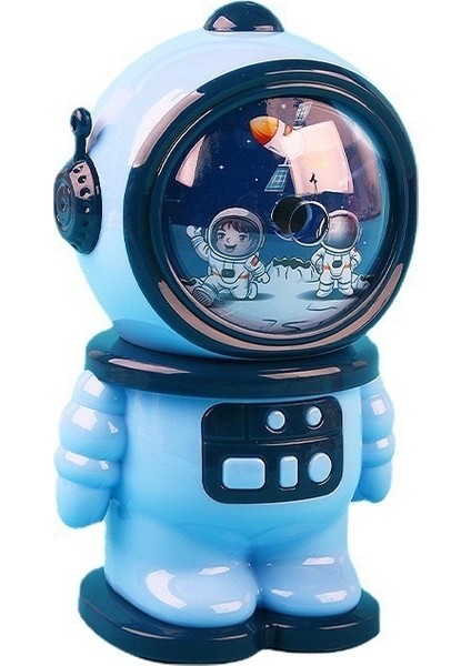 Karikatür Astronot Kalemtıraş Çocuk Kalemtıraş Robotu Otomatik Olarak Kurşun Ilkokul Öğrencilerini Elle Krank Kalemtıraşla Besler (Yurt Dışından)