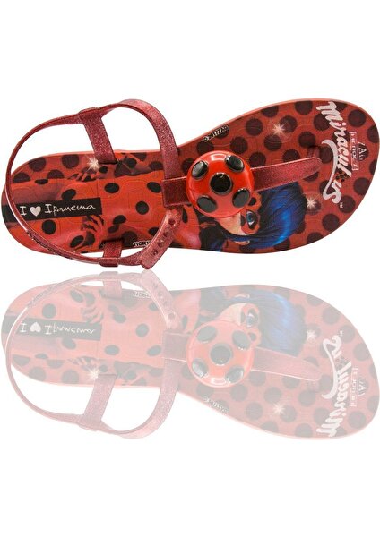 Ladybug Çocuk Sandalet Kırmızı 30/35 WPP0271