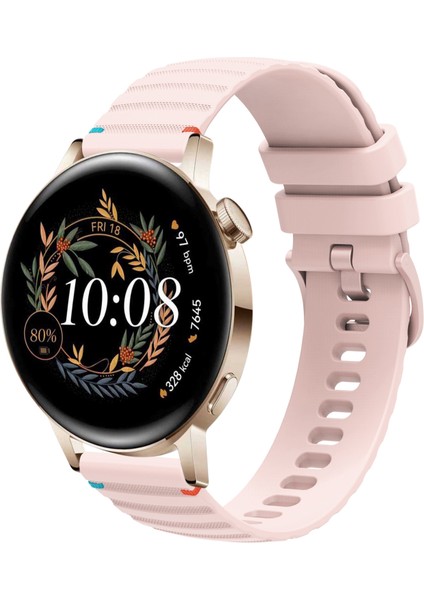 Huawei Watch Gt 3 42MM Için Silikon Saat Kayışı (Yurt Dışından)