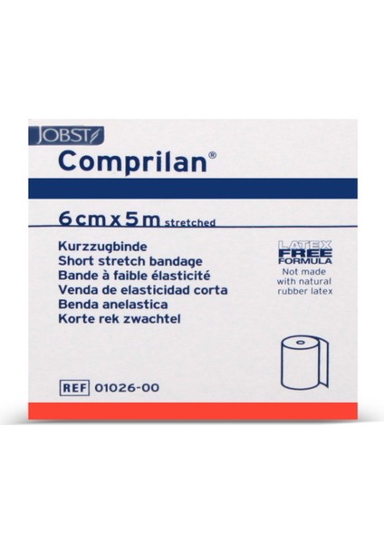 Jobst Comprilan 6cm x 5m Ten Rengi Kısa Germe Kompresyon Bandajı