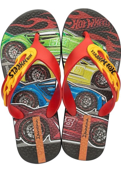 Hot Wheels Çocuk Parmak Arası Terlik Renkli 25/34 H0384-RB