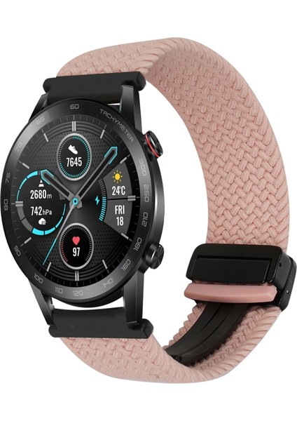 Honor Magic Watch 2 42MM Için 20MM Örgülü Saat Kayışı (Yurt Dışından)