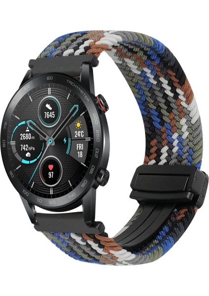 Honor Magic Watch 2 42MM Için 20MM Örgülü Saat Kayışı (Yurt Dışından)