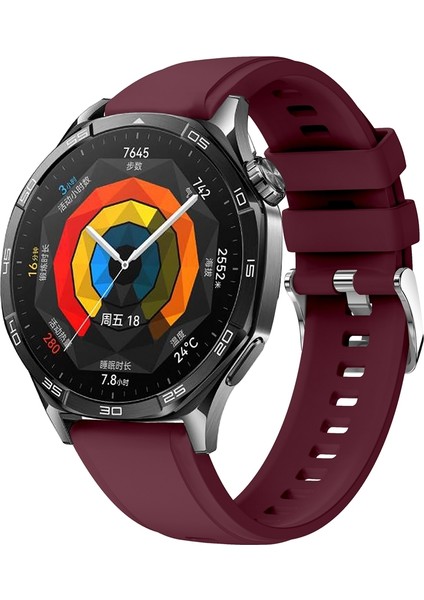 Huawei Watch Gt 5 46MM Için Resmi 22MM Silikon Kayış (Yurt Dışından)