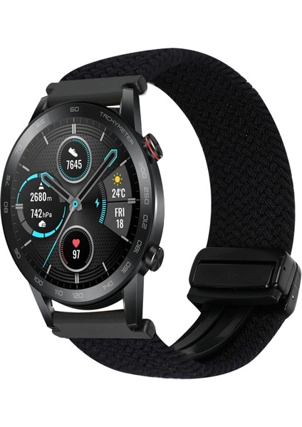 Honor Magic Watch 2 42MM Için 20MM Örgülü Saat Kayışı (Yurt Dışından)