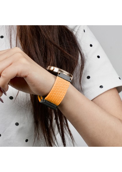 Honor Magic Watch 2 42MM Için 20MM Örgülü Saat Kayışı (Yurt Dışından)