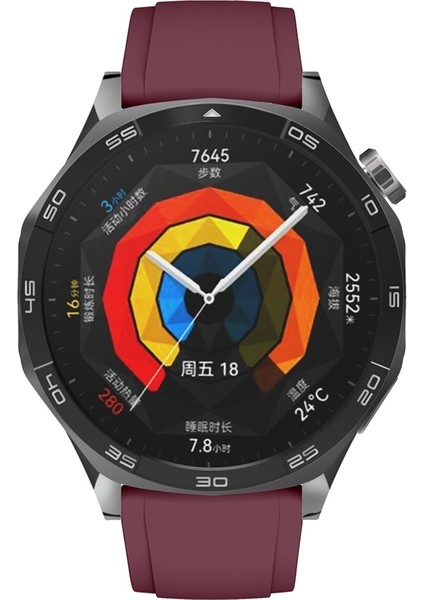 Huawei Watch Gt 5 46MM Için Resmi 22MM Silikon Kayış (Yurt Dışından)