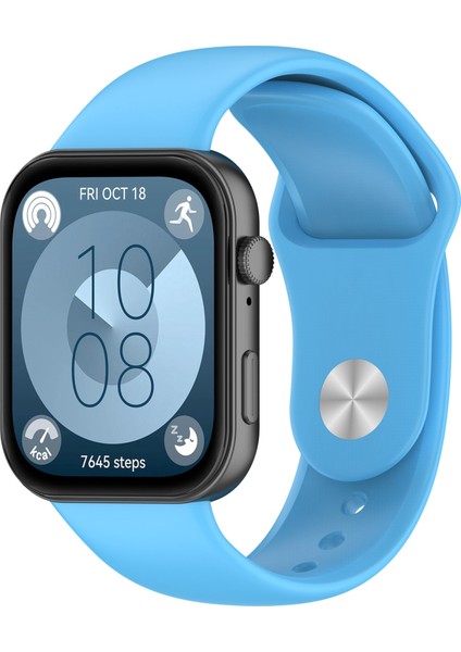 Huawei Watch Fit3 Için Ters Toka Silikon Kayış (Yurt Dışından)
