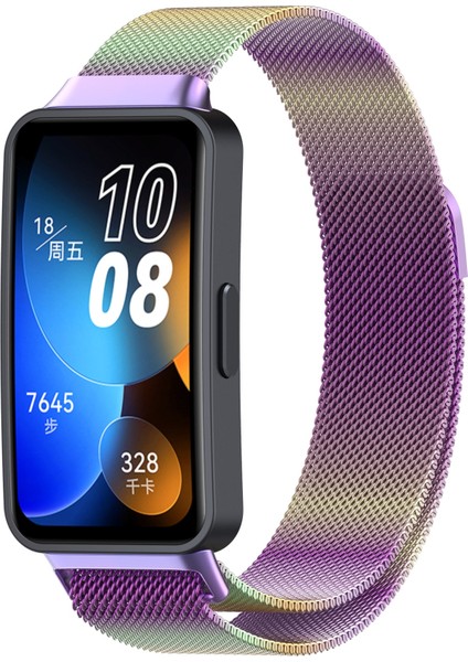 Huawei Band 9/9 Nfc Için Milanese Metal Watch Band (Yurt Dışından)