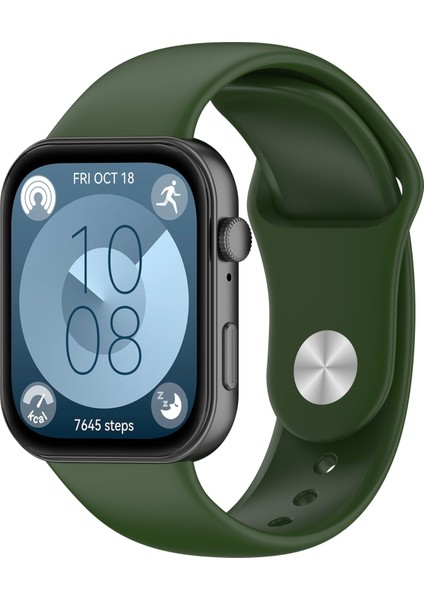 Huawei Watch Fit3 Için Ters Toka Silikon Kayış (Yurt Dışından)