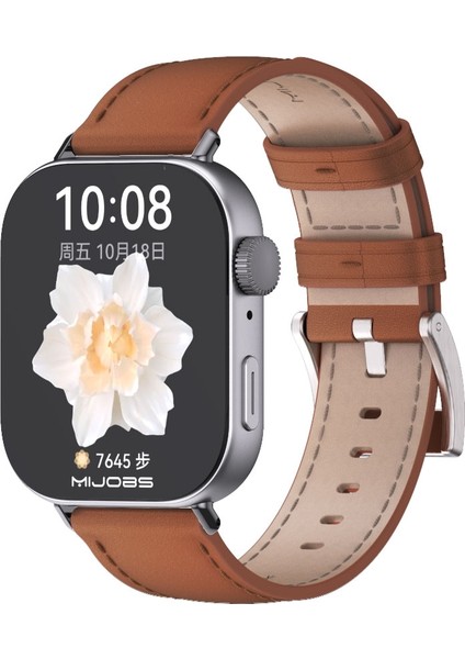 Huawei Watch Fit3 Için Mıjobs Hakiki Deri Kayış (Yurt Dışından)