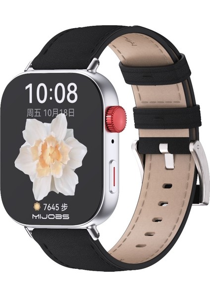 Huawei Watch Fit3 Için Mıjobs Hakiki Deri Kayış (Yurt Dışından)