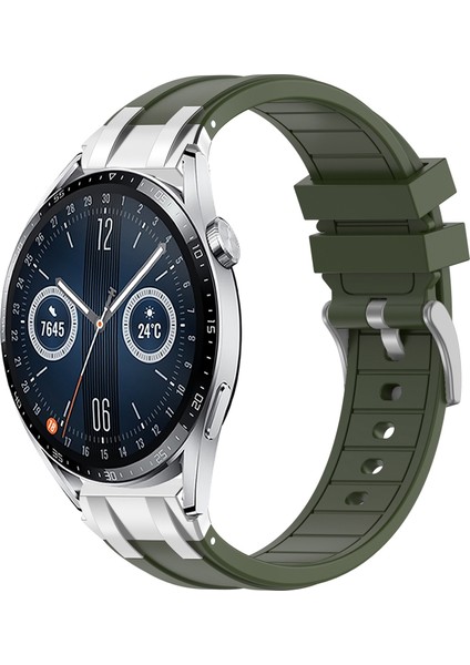 Huawei Watch Gt3 42MM Için 20MM Silikon Saat Kayışı (Yurt Dışından)