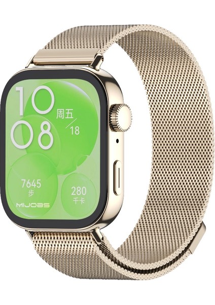 Huawei Watch Fit3 Için Mıjobs Milan Metal Kayış (Yurt Dışından)