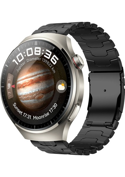 Huawei Watch 4/4 Pro Için Titanyum Ste Kayış (Yurt Dışından)