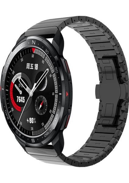 Honor Watch Gs Pro Için 22MM Tek Boncuklu Alaşım Saat Kayışı (Yurt Dışından)