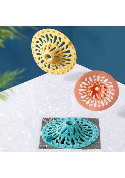 Yer Sifonu Mutfak Banyo Lavabo Filtresi Saç Kanalizasyon Saç Tıkanma Önleyici Yer Süzgeci Kapağı (Yurt Dışından) fiyatları