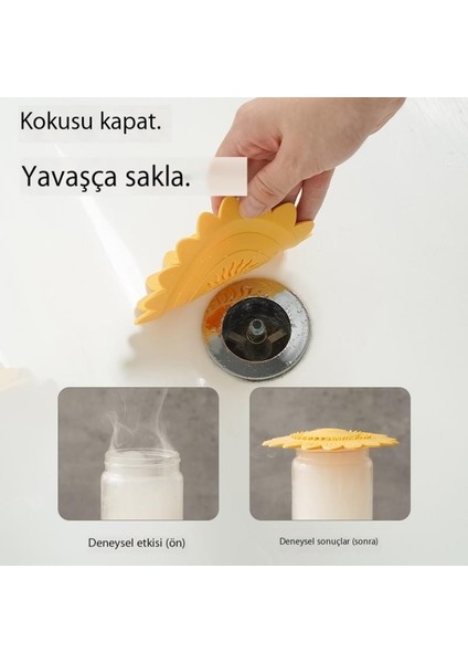 Ayçiçeği Yer Drenajı Koku Giderici Silikon Ped Koku Önleyici Sızdırmazlık Kapağı Banyo Böcek Geçirmez Sızdırmazlık Kapağı Kanalizasyon Koku Giderici (Yurt Dışından) indirimleri
