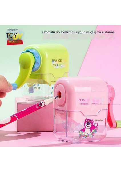 Otomatik Kurşun Beslemeli Elle Çalışan Kalemtıraş, Kaymaz ve Dayanıklı, Ilkokul Öğrencisi Kalem Planyası, Kalemtıraş, Kalemtıraş (Yurt Dışından) fiyatları