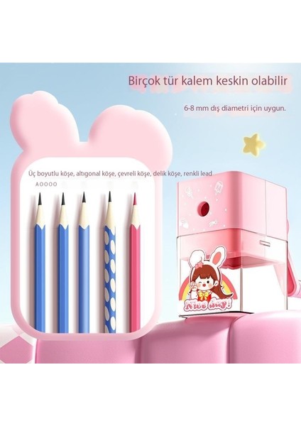 Kalemtıraş Anaokulu El Kranklı Kalemtıraş Ilkokul Öğrencilerine Özel Kalem Bıçağı Çocuk Sınıfı Manuel Kalemtıraş (Yurt Dışından) indirimleri
