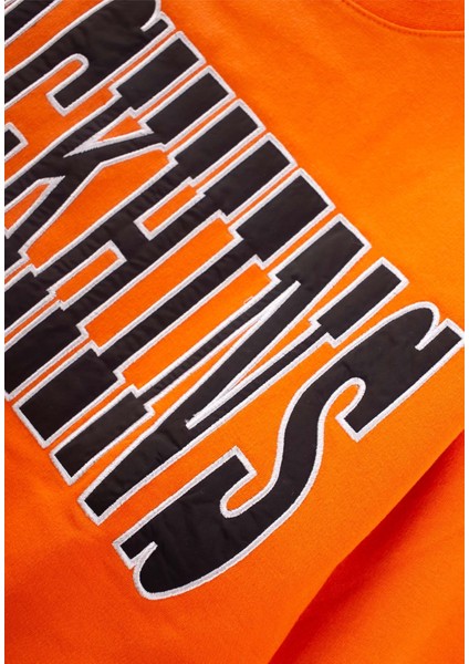 Peackhıns Nakışlı Sweatshirt 9-14 Yaş Turuncu modelleri