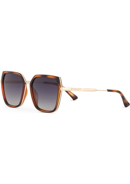 Ds 2351 C3 Kelebek Altın - Havana Kadın Güneş Gözlüğü