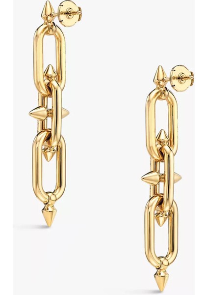 Tiffy Sallantılı Altın Kaplama Küpe fırsatları