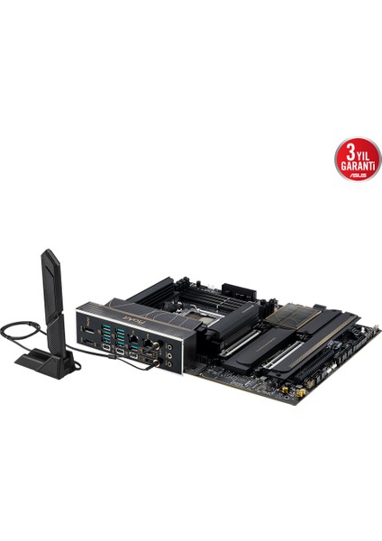 Proart X870E-CREATOR Wıfı Amd X870E Am5 Ddr5 8000 HDMI 2xusb4 4x M2 Usb3.2 Wifi 7 + Bt Aura Rgb 10GBIT + 2.5gbit Lan Atx 16+2+2 Güç Aşamaları, Çift Usb4, Asus Control Center Express Lisansı