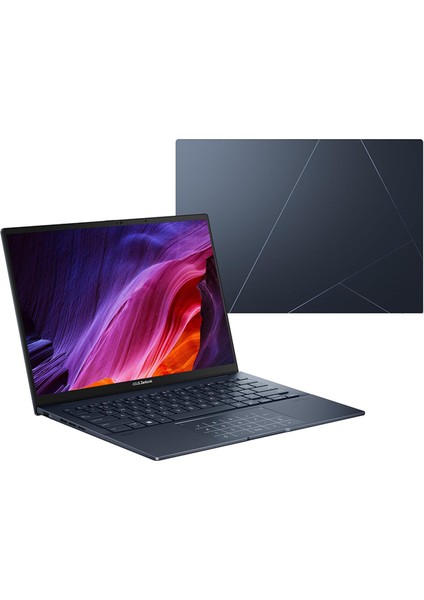 Zenbook 14 OLED Ultra 5 125H 16GB LPDDR5X 4tb SSD Intel Arc 14" Fhd WIN11PRO Taşınabilir Bilgisayar QD089WP04 + Zettaçanta