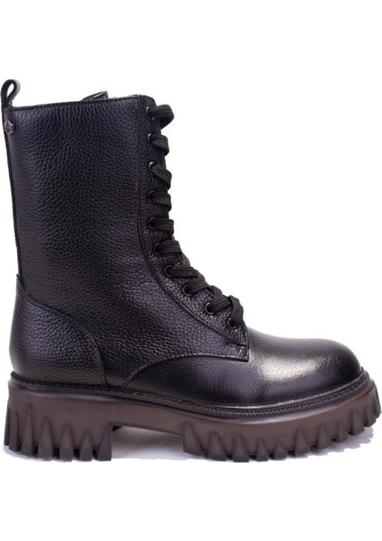 10224640 Sherly Siyah Ortopedik Günlük Deri Kadın Bot fırsatları