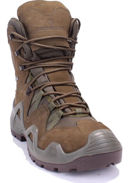 59021100 Haki Ortopedik Outdoor Waterproof Erkek Deri Bot