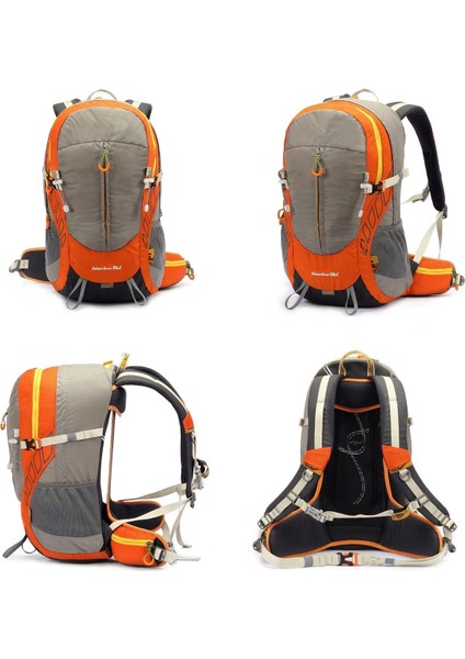 Outdoor Kamp ve Yürüyüş Sırt Çantası (36 Litre Kapasiteli) Turuncu 9860