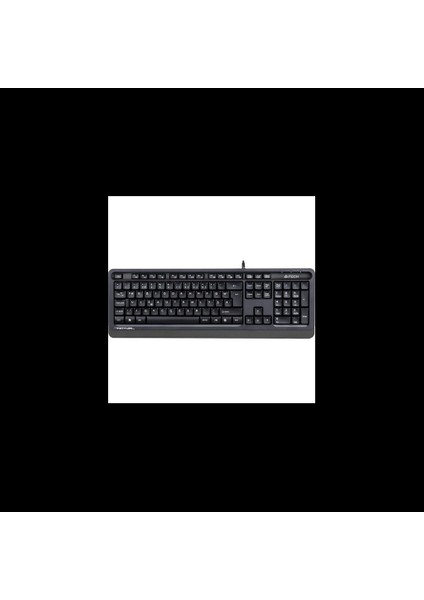 A4 Tech FK10, Gri, Fstyler, USB Kablolu, Türkçe F, Multimedya Klavye