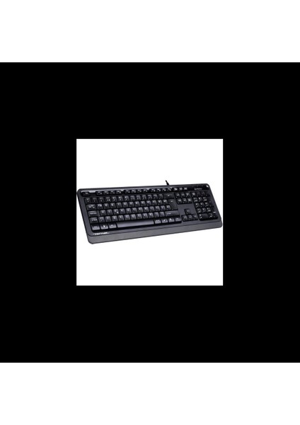 A4 Tech FK10, Gri, Fstyler, USB Kablolu, Türkçe F, Multimedya Klavye