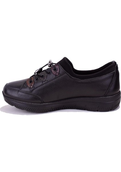 DZA07-122042642 Siyah Ortopedik Günlük Kadın Ayakkabı modelleri