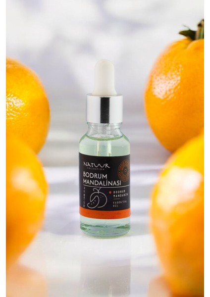Natuur Collection Bodrum Mandalini Esans Buhurdanlık Esansı Doğal Uçucu Yağ 20 ml