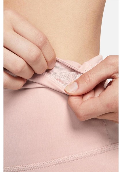 One High Waisted Training Leggings Yüksek Belli Toparlayıcı 2cepli Tayt Pembe modelleri