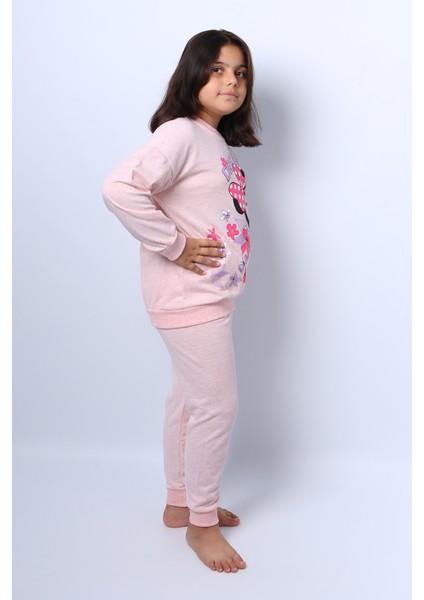Kız Çocuk Eşofman Takımı Minnie Mouse Baskılı C63 fiyatları