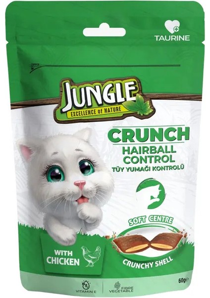 Mama Crunch Kedi Ödül Tüy Yumağı Kontrolü 60 gr